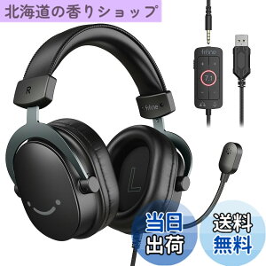 �y���������zFIFINE �Q�[�~���O�w�b�h�Z�b�g 3.5mm/USB�L���ڑ� PC/�X�}�z/Switch/PS4/PS5�ɑΉ� �z�M/�����p �� H9