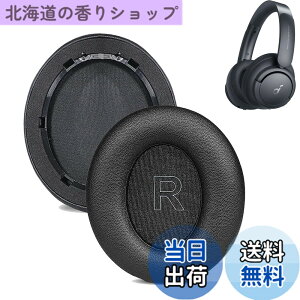 �y���������z�C���[�p�b�h For Anker Soundcore Life Q30/Soundcore by Anker Life Q35 �ɑΉ� ���� �p �w�b�h�z���p�b�h �h�~���R��h�~ 1�g �Ȃ񂵂� �����x�t�H�[��RuiMi�i�v���e�C�����U�[/�u���b�N�j