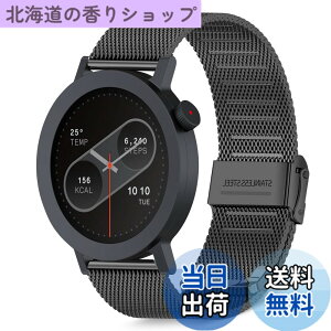 �y���������z[HeeNia] �o���h CMF by Nothing Watch Pro 3/CMF by Nothing Watch Pro 2 �Ή� �����x���g �X�e�����X�� �ւ��x���g �������߉\ �j�����p �����o���h (�u���b�N)