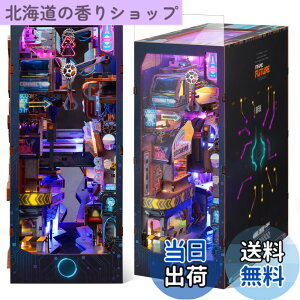 �y���������zFUNPOLA �u�b�N�k�b�N �L�b�g Booknook �ؐ��p�Y�� DIY �~�j�`���A �h�[���n�E�X LED���C�g�t�� �{�I���� �u�b�N�G���h �W���p �N���t�g�Z�b�g ���S�҂⒆�w������ 319PC (�����E����)