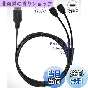�y���������zF.Wave�y �[�d & �f�[�^�]�� Type C ��҃P�[�u�� 1M ���F �z 1�{�� USB�[C �X�}�z �^�u���b�g��2�䓯���ɏ[�d TypeC Y���P�[�u�� ����P�[�u�� �f�[�^�ʐM 2 in 1 �֗� USB�P�[�u�� + F.Wave 