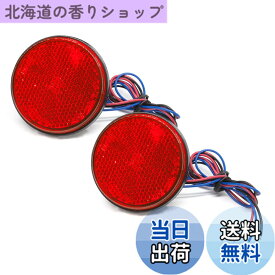 【送料無料】サイドマーカーランプ ウインカー 補助ブレーキ 色：レイド、サイズ：24V