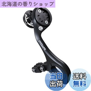 �y���������zCYCLAMI M6 �t�����g�o�C�N�}�E���g Garmin�AiGPSPORT�AXOSS�ACooSpo�AMagene�ACYCPLUS �R���s���[�^�[�AGoPro�A���C�g�Ή� - ���ʒu�����\�G�N�X�e���V�����z���_�[ 25.4/31.8mm �n���h���o�[
