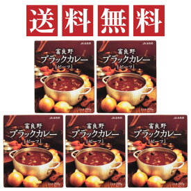 北海道 富良野ブラックカレー ビーフ 200g×5個セット