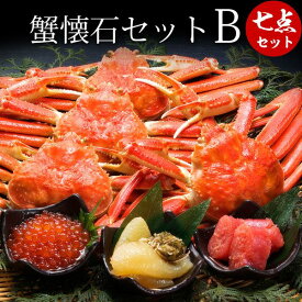 ズワイガニ三昧 かに セット 蟹懐石セットB かにセット カニ 蟹 蟹ギフト 海鮮 いくら醤油漬け