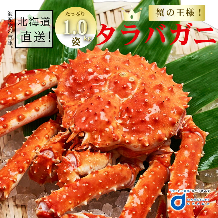 楽天市場 タラバガニ たらばがに 姿 1 0kg前後 北海道 たらばがに たらば カニ かに 海鮮ギフト かに鍋 札幌場外市場 グルメ お年賀 御年賀 バレンタイン 北海道お土産ギフト岡田商店