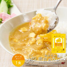 【5/30限定！ポイント2倍！】丸市岡田商店 私のための明日のカレー 火曜日のチーズカレー 100g × 1箱 レトルトカレー ご当地 札幌 国産 北海道産 野菜 レトルト ギフト 北海道限定 父の日 プレゼント