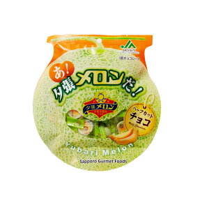 夕張メロン ハーフカットチョコレート 北海道限定 グルメフーズ チョコレート メロン プギフト メロンチョコレート お土産 お菓子 スイーツ おやつ お取り寄せ ギフト プレゼント ご当地 ハ