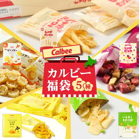 カルビー 5点セット（じゃがポックル10袋入・インカのめざめ8袋入・じゃがピリカ10袋入・ぽてコタン8袋入・いも太とまめ次郎6袋入 各1個） スナック Calbee お菓子 じゃがいも ポテト 馬鈴薯 たまねぎ オニオン 北海道限定 北海道土産 ギフト お返し