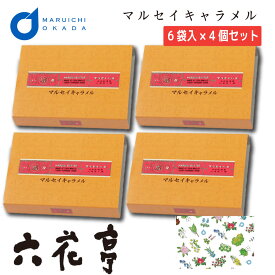 六花亭 マルセイ キャラメル 6袋入x4個セット キャラメル 北海道 ギフト 詰め合わせ 老舗 バターサンド クッキー 父の日 プレゼント