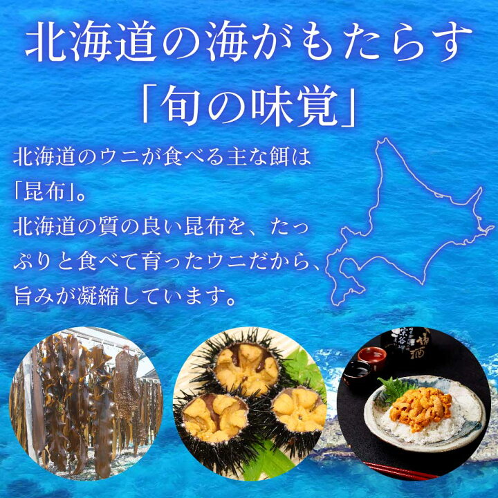 楽天市場 敬老の日 送料無料 北海道産 バフンウニ うに 100g 冷蔵 バフン 生ウニ 雲丹 北海道 グルメ 塩水 塩水ウニ 寿司 贈り物 お取り寄せ 刺身 農水 ハロウィン 北海道お土産ギフト岡田商店 楽天市場 敬老の日 送料無料 北海道産 バフンウニ うに 100g 冷蔵 バフン 生ウニ 雲丹 北海道 グルメ 塩水 塩水ウニ 寿司 贈り物 お取り寄せ 刺身 農水 ハロウィン 北海道お土産ギフト岡田商店