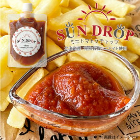 金丸農園 SUN DROP(サン ドロップ) ミニトマトケチャップ 200gお花見 母の日 2024 ギフト 調味料 ピザトースト パスタソース トッピング お取り寄せ 完熟有機ミニトマト使用 ほれまる アイコ お菓子以外 プチギフト お祝い お礼 お返し