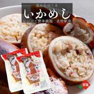 いかめし イカ キット 生からつくるいかめし 125g 2袋 道南冷蔵 冷凍 送料無料 駅弁 道南食品 お弁当 柔…