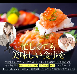 海鮮丼詰合せ(マグロ漬け3p・ネギトロ3P+サーモンネギトロ3p+トロサーモン3p+イカサーモン3P)計15食/送料無料/マグロ丼/セール/冷凍A/