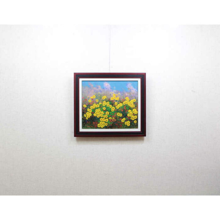 楽天市場】絵画 古谷一男 油絵・油彩画 『花』 植物 自然 花 明るい 