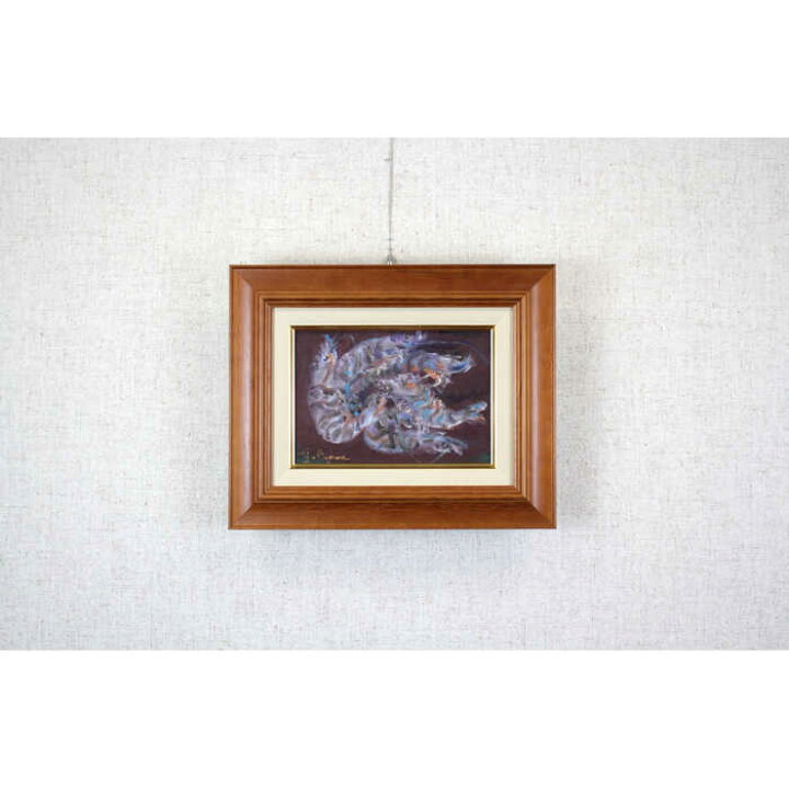 楽天市場】絵画 小川愃 油絵・油彩画 『海老』 甲殻類 力強い 一点物  