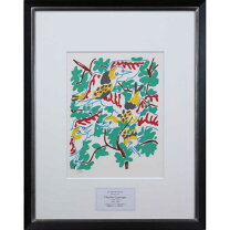 楽天市場】鳥（石版画（リトグラフ）｜版画）：絵画<アート・美術品 