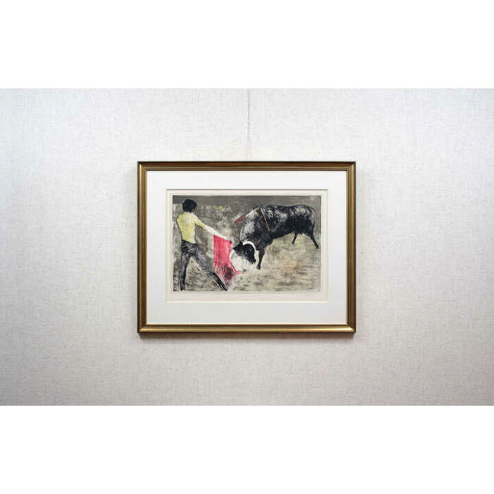 楽天市場】絵画 ジャン・ジャンセン リトグラフ 版画 『闘牛』 人物 
