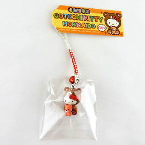 楽天市場 北海道限定 ハローキティ クマ 根付 北海道 お土産 おみやげ21 お中元 お土産通販北海道ギフトバザール