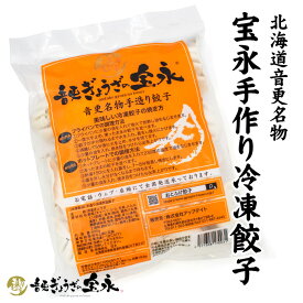 音更ぎょうざの宝永 宝永手造り冷凍餃子 600g 北海道 お土産 ボリューム満点 もちもちジューシー リピート確定餃子