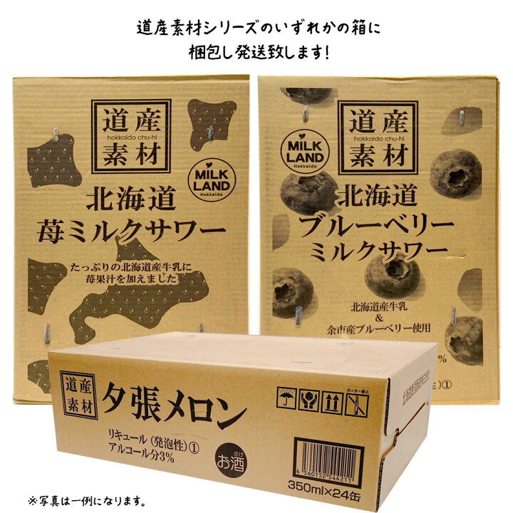 北海道麦酒醸造 夕張メロン缶クラフトチューハイ350ml×24本×2ケース(48本)