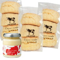 【送料込】至福のハーモニー[B]！十勝しんむら牧場 スコーン(3個入)×3袋 とクロテッドクリーム1個のセッ…
