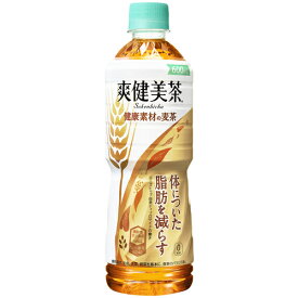 爽健美茶健康素材の麦茶600mlPET×24本