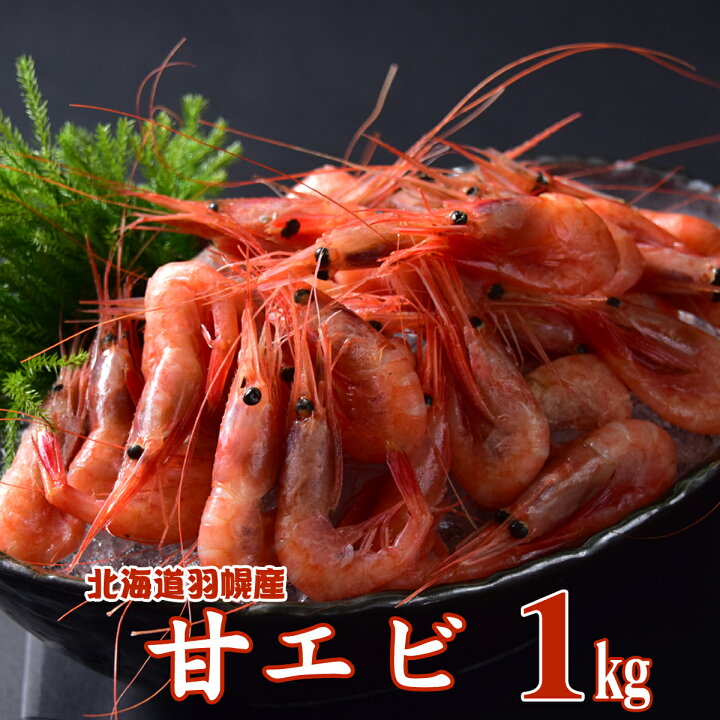 楽天市場 北海道 羽幌産 あまエビ 1kg 送料無料 九州 沖縄を除く 北海道産 甘エビ 1kg 甘えび あま海老 甘海老 甘エビ 北海道 贈答用 えび 甘エビ 送料無料 有頭 海鮮 ギフト Hokkaido絶品グルメ