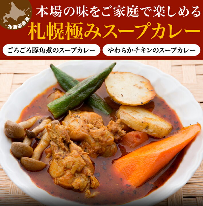 楽天市場】スープカレー 業務用20食 送料無料 札幌極みスープカレー 