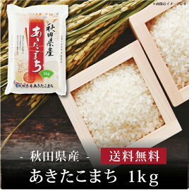 【ポイント5倍】【 秋田県産 あきたこまち(1kg) 】お取り寄せ 送料無料 内祝い 出産内祝い 新築内祝い 快気祝い ギフト 贈り物