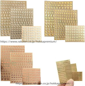 �y���������z�A���t�@�x�b�g �V�[�� 3mm 3�� �����X�e�b�J�[ �����V�[�� �h�� ���S�� DIY���� �d�b���� �蒠 �X�P�W���[���i�S�[���h+�V���o�[+���[�Y�S�[���h�j