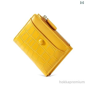 【送料無料】シンプル 折りたたみ コンパクト ショート カードケース レディース コインバッグ ミニ 小銭入れ 財布 おしゃれ かわいい