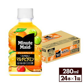 コカ・コーラ ジュース ミニッツメイド マルチビタミン 280ml ペットボトル 24本