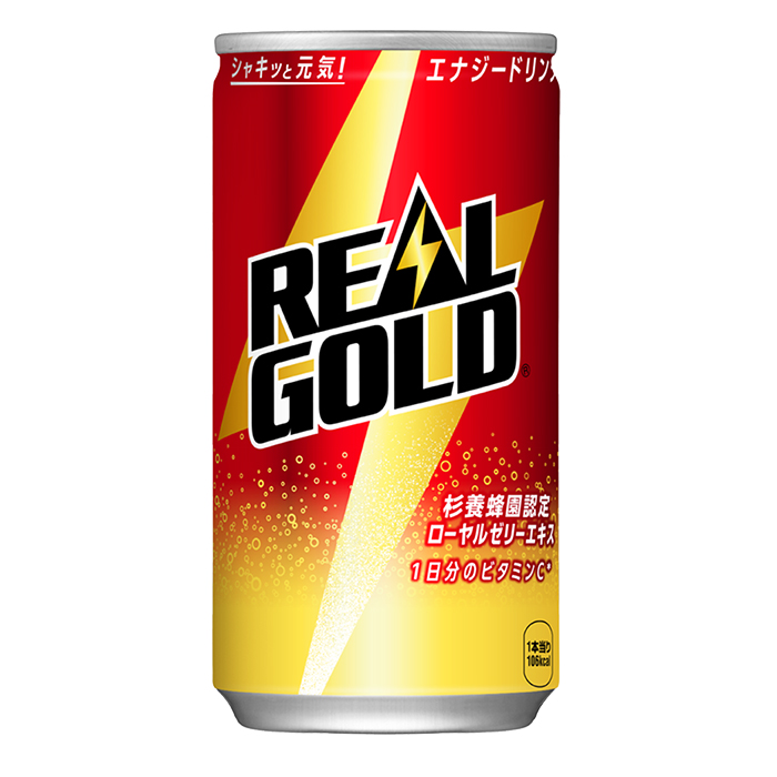 日本コカコーラ リアルゴールド 190ml×30本 缶 (炭酸飲料・エナジー 