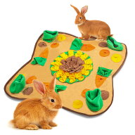 【買い物マラソン限定★半額】ノーズワーク マット 62×62cm 52×52cm犬 猫 うさぎ 小動物用 スナッフル…