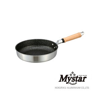 北陸アルミ 新マイスタープレミアム フライパン ガス火専用 24cm 日本製 安全 ガス火 ガス 軽量 軽い ギフト おしゃれ かっこいい ダイキン Silkware EZ お手入れ簡単 耐久性 丈夫 アルミキャスト