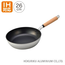 【30%OFF】IHカルバ フライパン 26cm IH対応日本製 フライパン テフロン コーティング IH ガス火 北陸アルミ sale セール