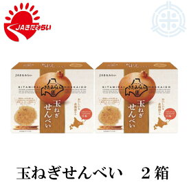 全国送料無料 JAきたみらい 玉ねぎせんべい（2枚×5袋）×2箱 レターパックプラス便 玉葱煎餅 玉ねぎ煎餅 タマネギせんべい