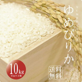 北海道産 厳撰ゆめぴりか 10kg（5kg×2袋）送料無料 令和5年産 北海道米 送料込み 白米 お米 米 えぶりでぃろーぷライス！