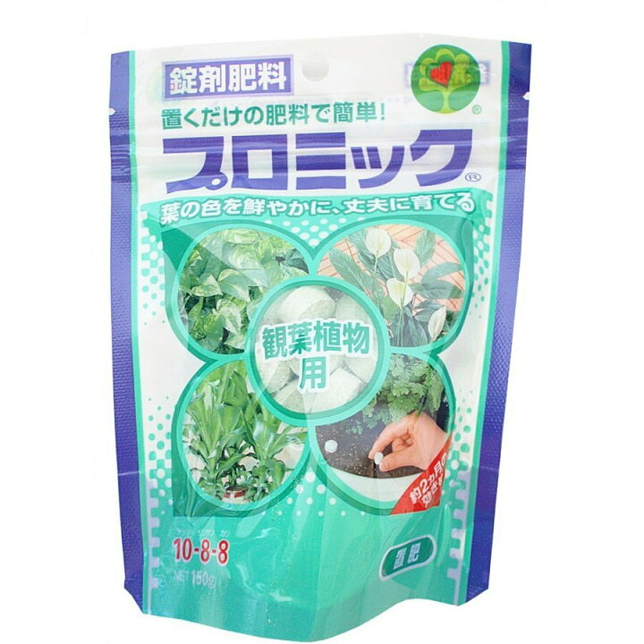 楽天市場 肥料 ハイポネックス プロミック 観葉植物用 150ｇガーデニング 園芸 錠剤 北越農事 楽天市場店