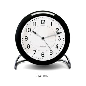 Arne Jacobsen Station Table Clockアルネ・ヤコブセン ステーション テーブルクロック [Cozy]