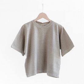 FilMelange フィルメランジェDEMI crossed-crewneck wide T-shirt Melangeデミ クロスクルーネック ワイドTシャツ メランジェ [1912048]