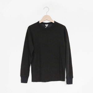 FilMelange �t�B���������W�FDREW2 long sleeve shirt Charcoal black�h�����[2 ����T �`���R�[���u���b�N [1003016-GL]