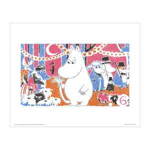 Moomin [~ Putinki veBL ~j|X^[ J[ ( R~bN\G6 / 24×30cm )ykG݁z