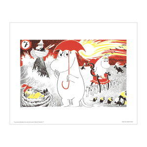 Moomin [~ Putinki veBL ~j|X^[ J[ ( R~bN\G7 / 24×30cm ) ykG݁z