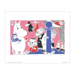 Moomin [~ Putinki veBL ~j|X^[ J[ ( R~bN\G8 / 24×30cm ) ykG݁z