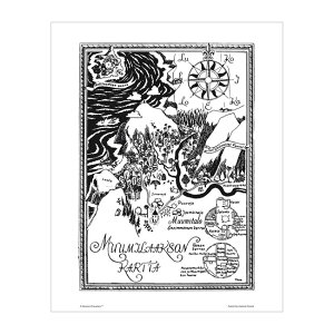 Moomin [~ Putinki veBL ~j|X^[ mN ( [~J / 24×30cm )ykG݁z