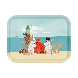 Moomin ムーミン Opto Design オプトデザイン 木製トレイ S ( #OURSEA / 27×20cm)【北欧雑貨】