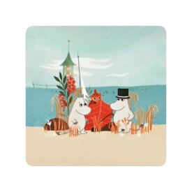 Moomin ムーミン Opto Design オプトデザイン コースター ( #OURSEA / 9×9cm )【北欧雑貨】