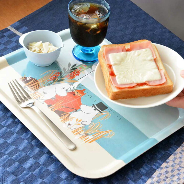 楽天市場】Moomin ムーミン Opto Design オプトデザイン 木製トレイ L 